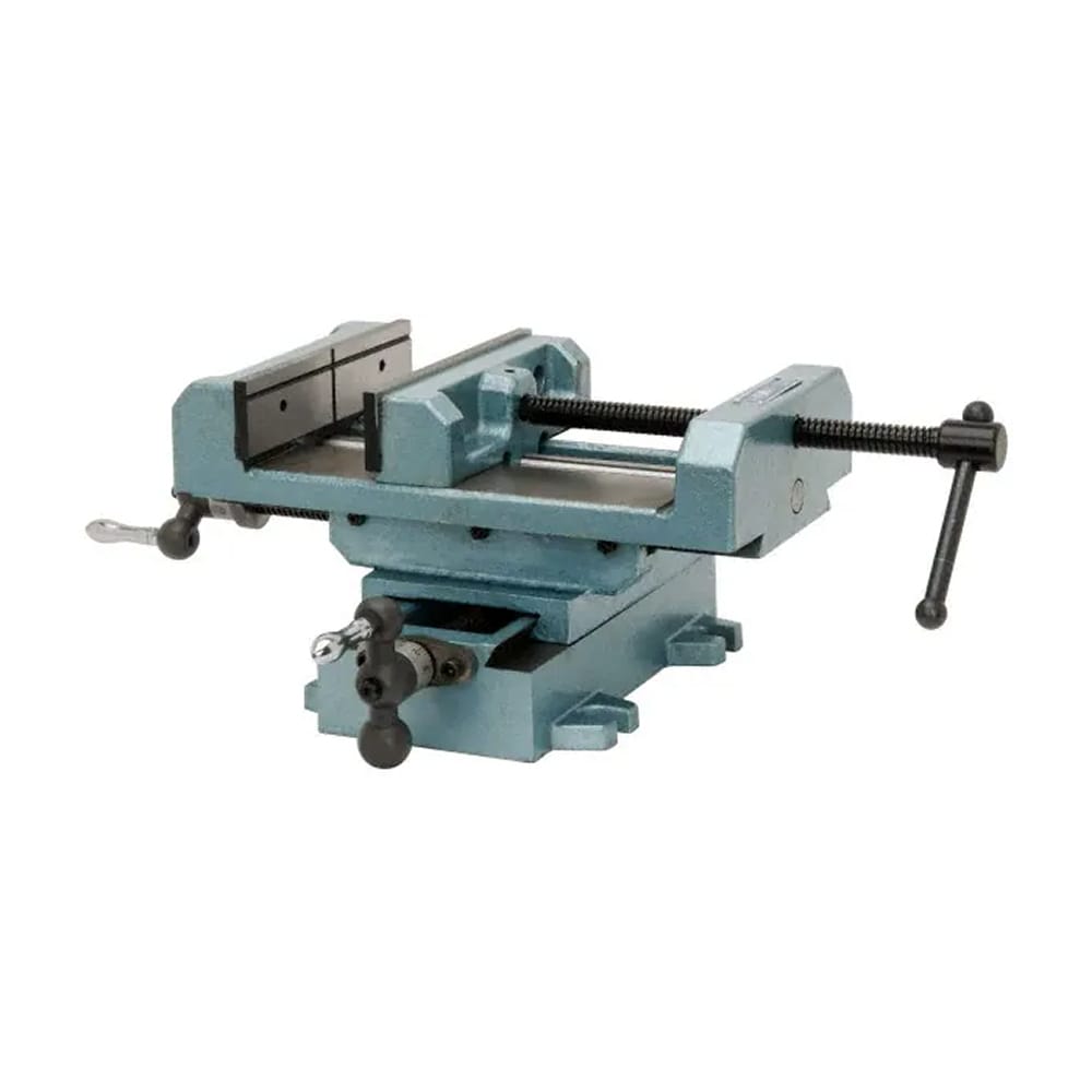 8 in. Cross Slide Drill Press Vise - Image 1