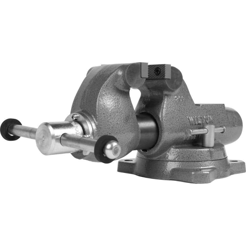 Machinist 3 in. Jaw Round Channel Vise with Swivel Base - Image 1