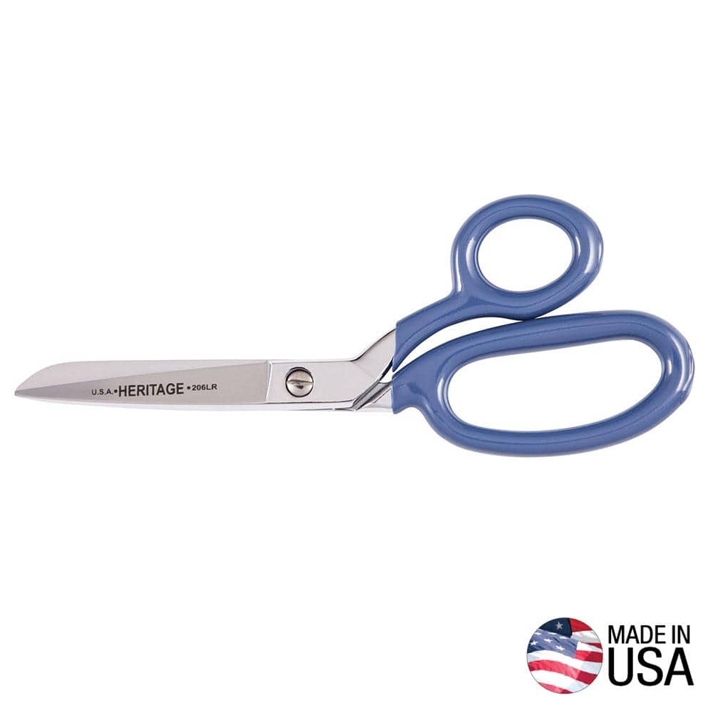 Bent Trimmer, Large Ring, Blue Coating, 6-Inch - Image 1
