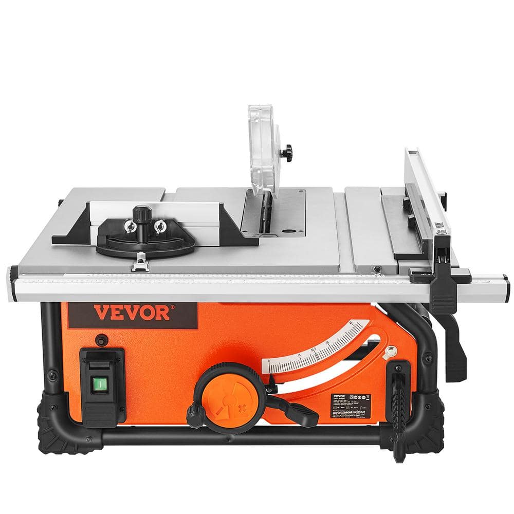 Table Saw 10 in. Portable Electric Cutting Machine 4500 RPM 25 in. Rip Capacity Woodwork - Image 1