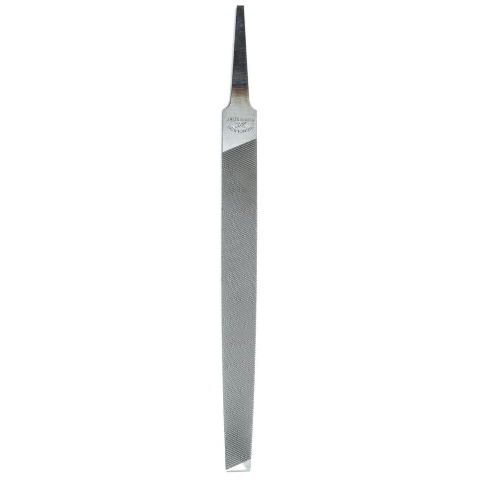 Nicholson 6 in. Double Cut Bastard Flat File - Image 1