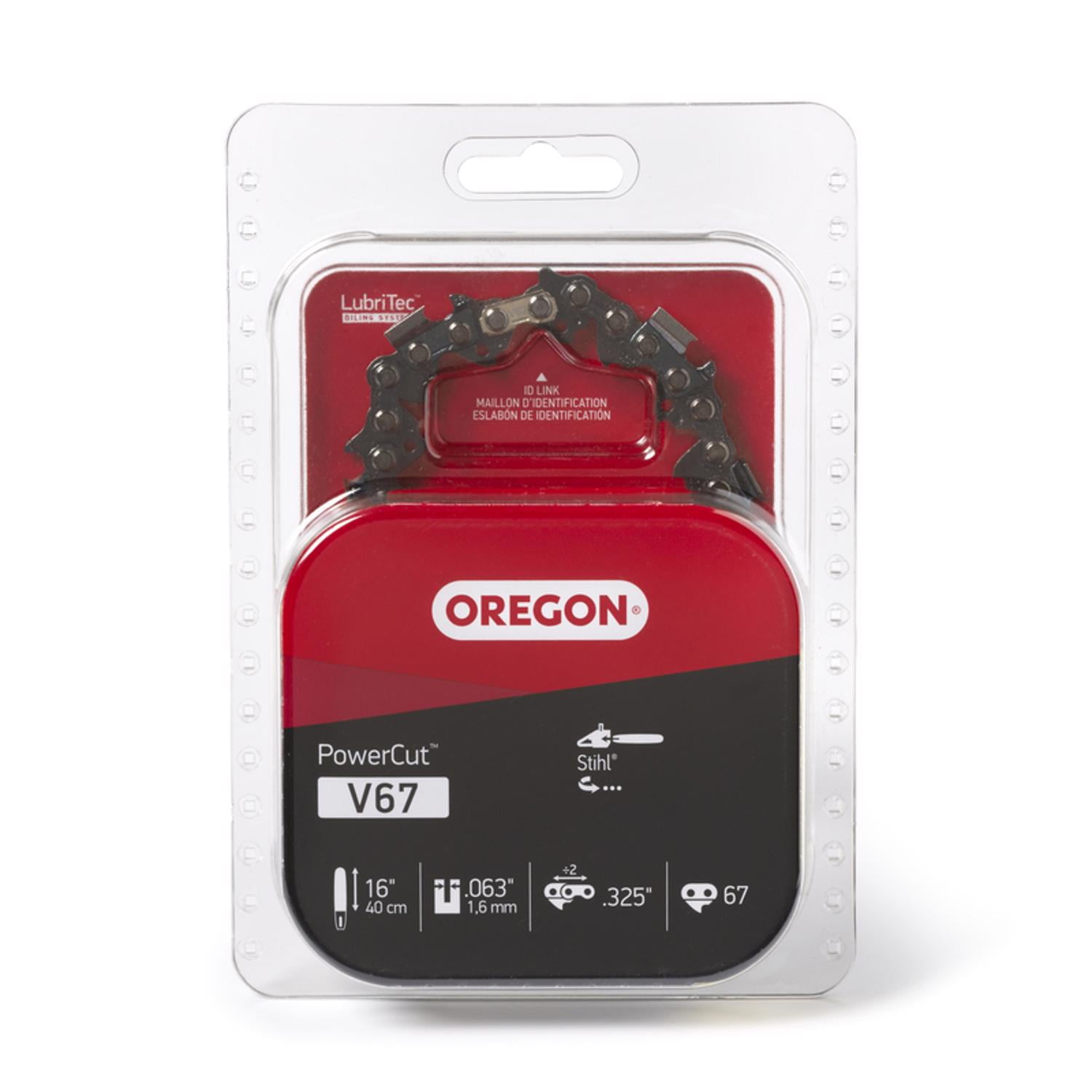 Oregon PowerCut V67 16 in. 67 links Chainsaw Chain - Image 1