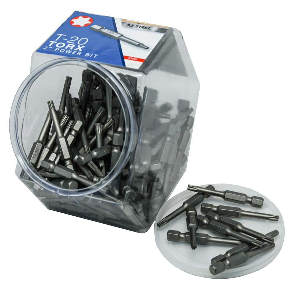 2 in. L T20 Torx Power Bit (150-Pack) - Image 1