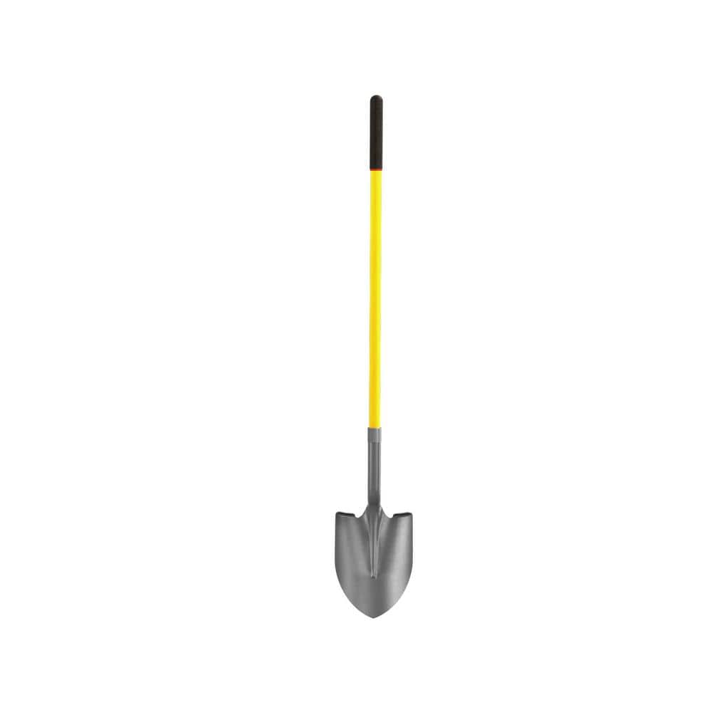 48 in. Fiberglass Handle Closed Back Round Point Shovel - Image 1
