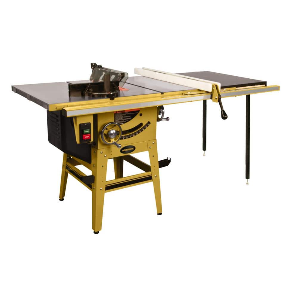 Powermatic 64B Table Saw 1.75 HP 115/230 V 50 In. Fence with Riving Knife - Image 1