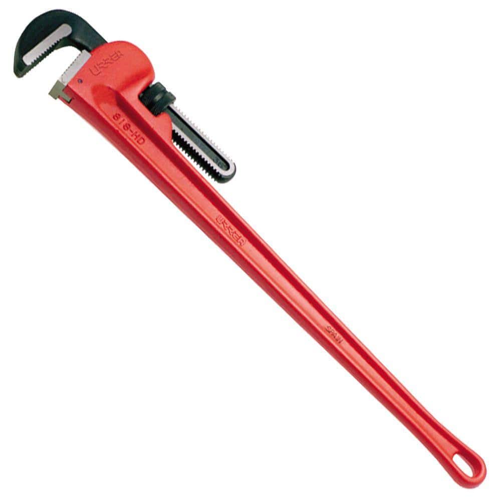 8 in. Long Heavy Duty Iron Pipe Wrench - Image 1