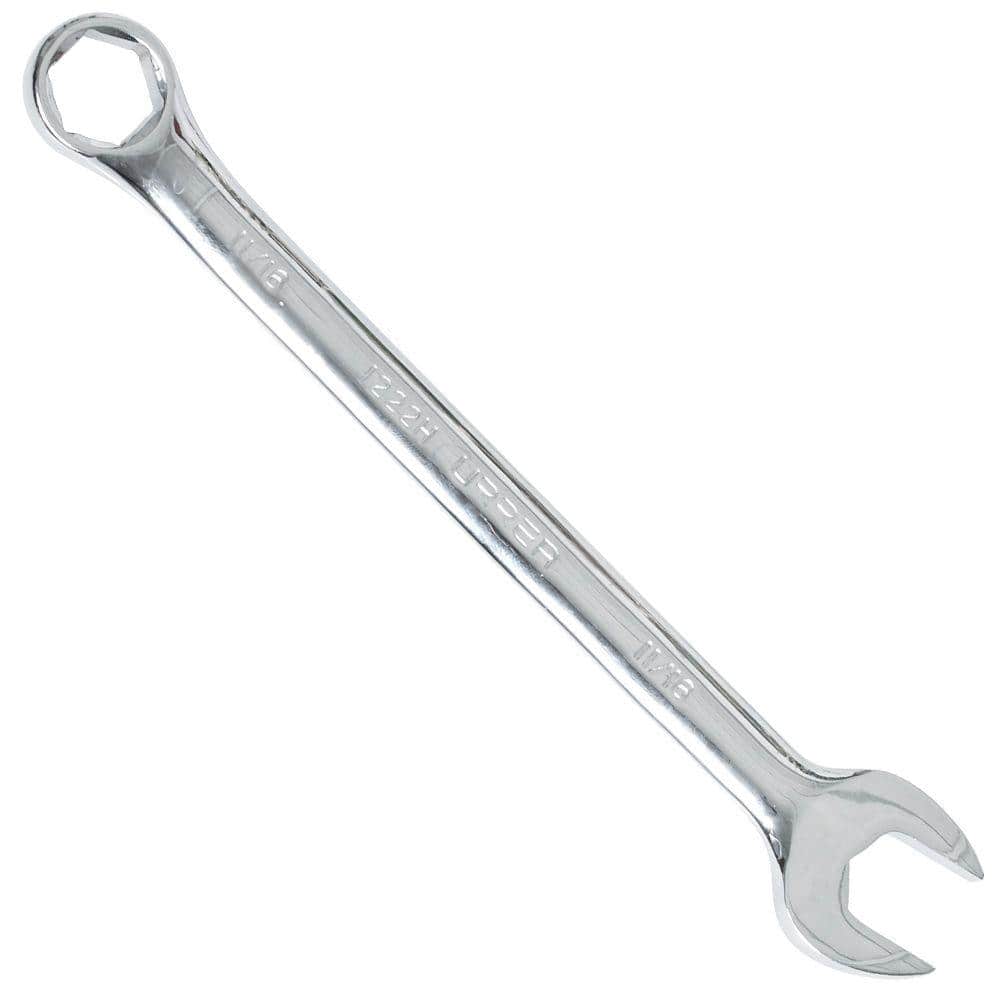 1 in. 6 Point Combination Chrome Wrench - Image 1