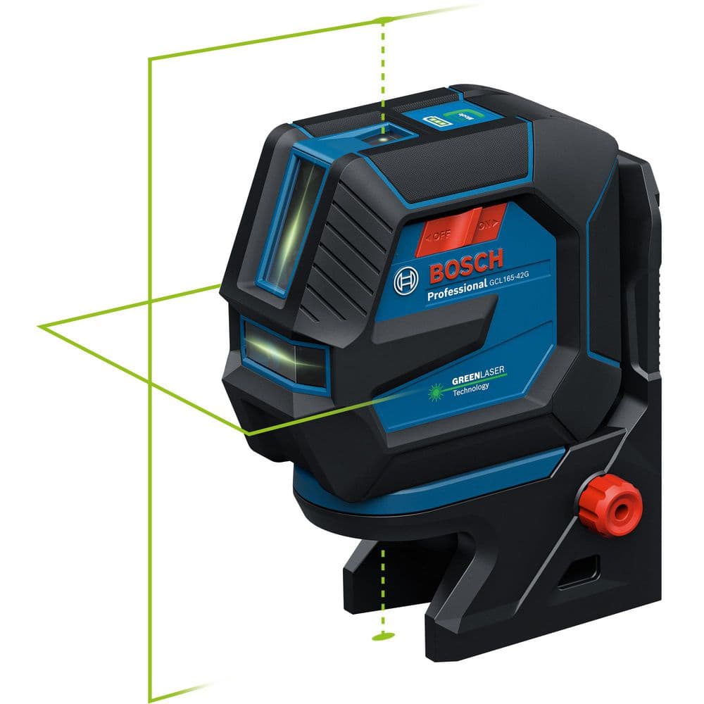 330 ft. Green Combination Laser Level Self Leveling with VisiMax Technology, Fine Adjustment Mount & Hard Carrying Case - Image 1