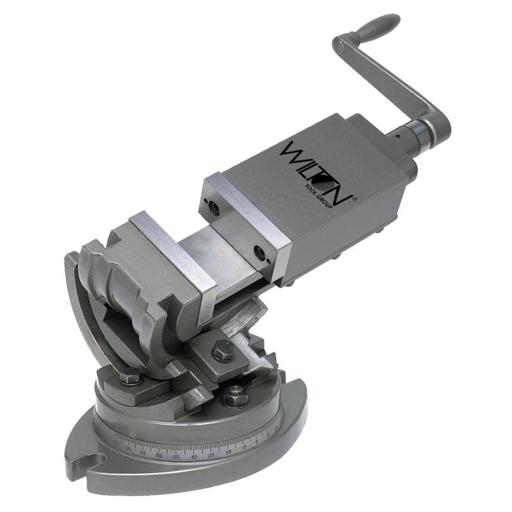 Wilton 3-Axis Precision Tilting Vise 4in Jaw Width 1-1/2 Jaw Depth - Image 1