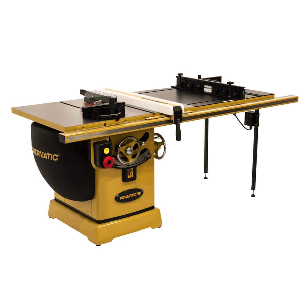 Powermatic 5HP 3PH 230/460v Table Saw with 50in Accu-Fence and Rout-R-Lift - Image 1