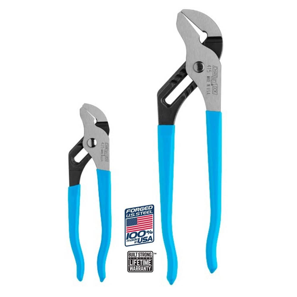 6 in. and 10 in. Smooth Jaw Tongue and Groove Pliers - Image 1