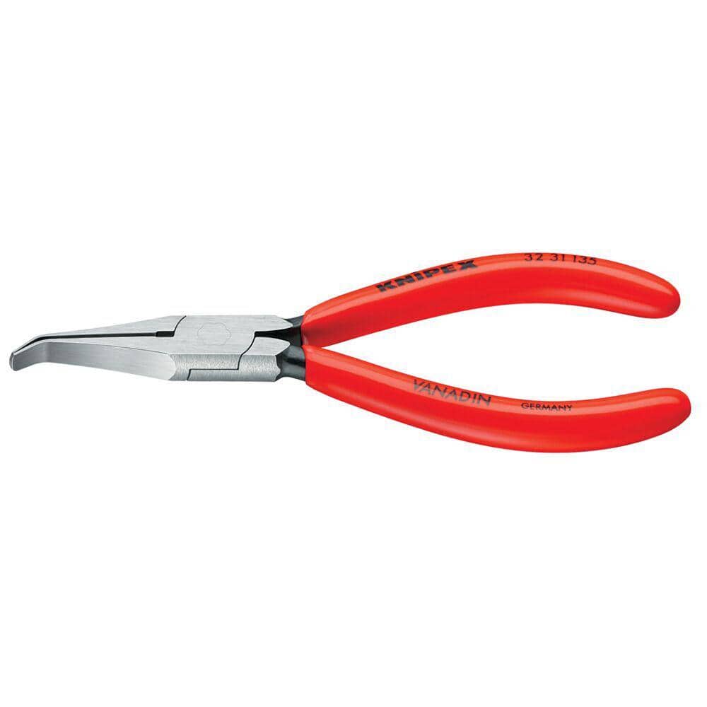 5-1/4 in. Long Nose Relay Adjusting Pliers-Angled-Flat Tips - Image 1