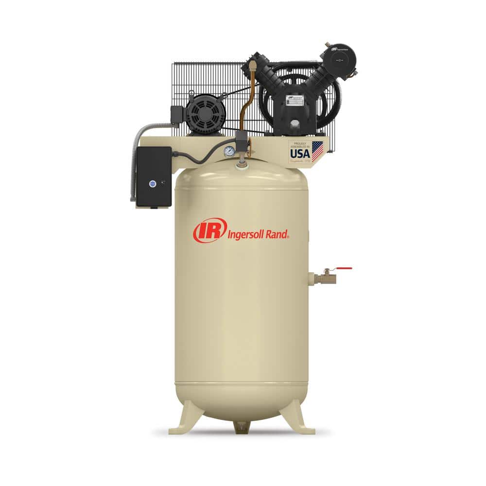 Type 30 Reciprocating 80 Gal. 5 HP Electric 460-Volt 3 Phase Air Compressor - Image 1