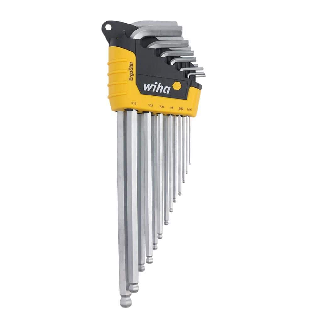 ErgoStar Ball End Hex L-Key Set - Inch (13-Piece) - Image 1