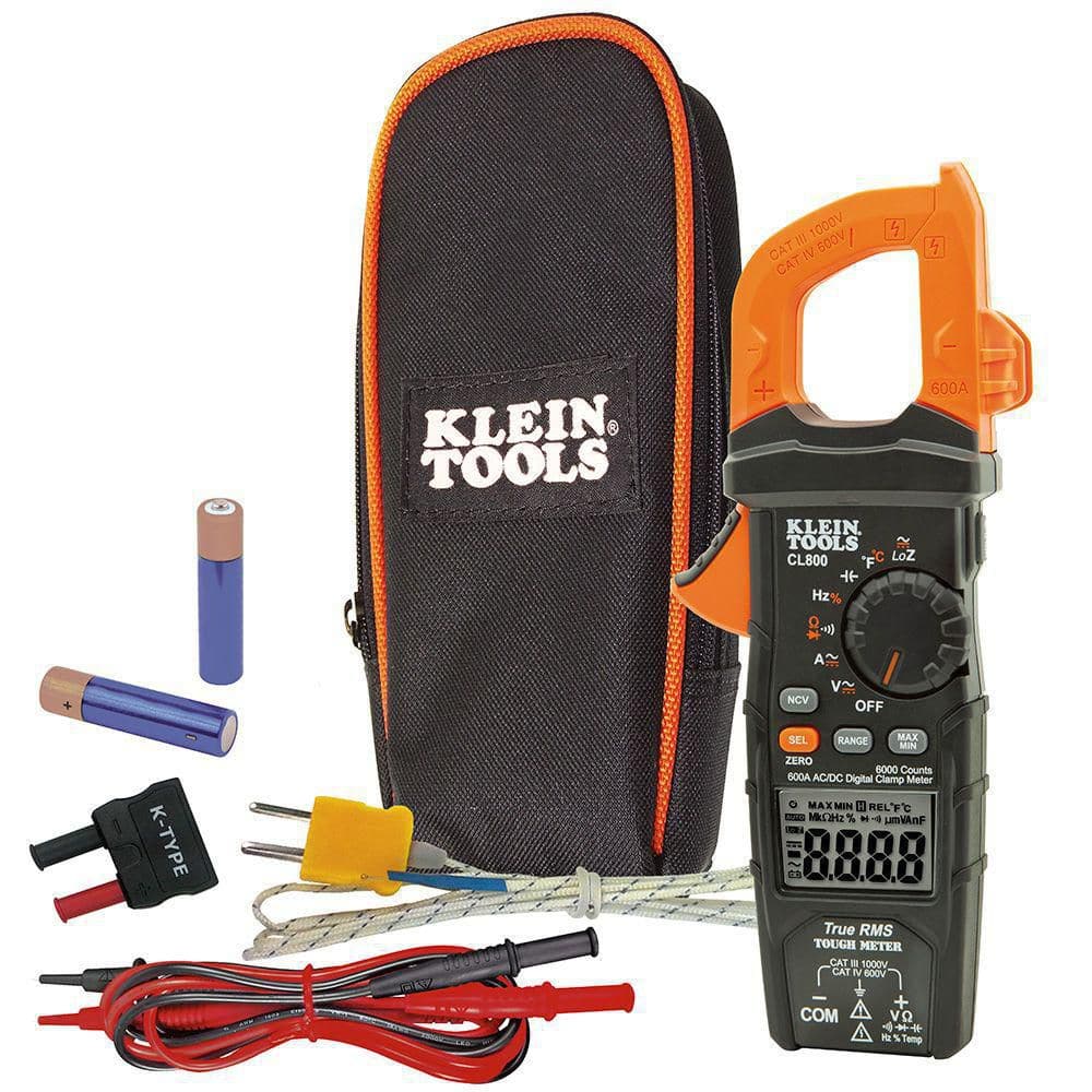 Digital Clamp Meter, AC Auto-Range TRMS, Low Impedance (LoZ), Auto Off - Image 1