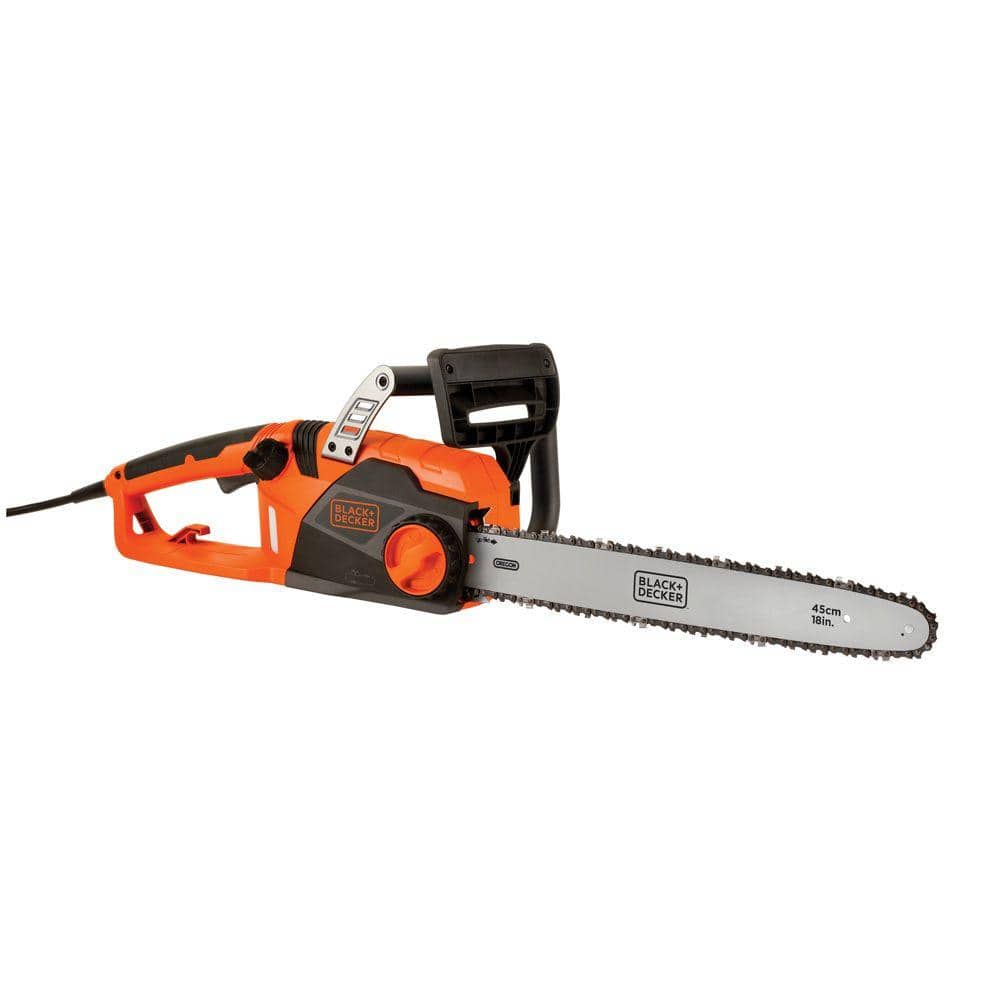 18 in. 15 AMP Corded Electric Rear Handle Chainsaw with Automatic Oiler - Image 1