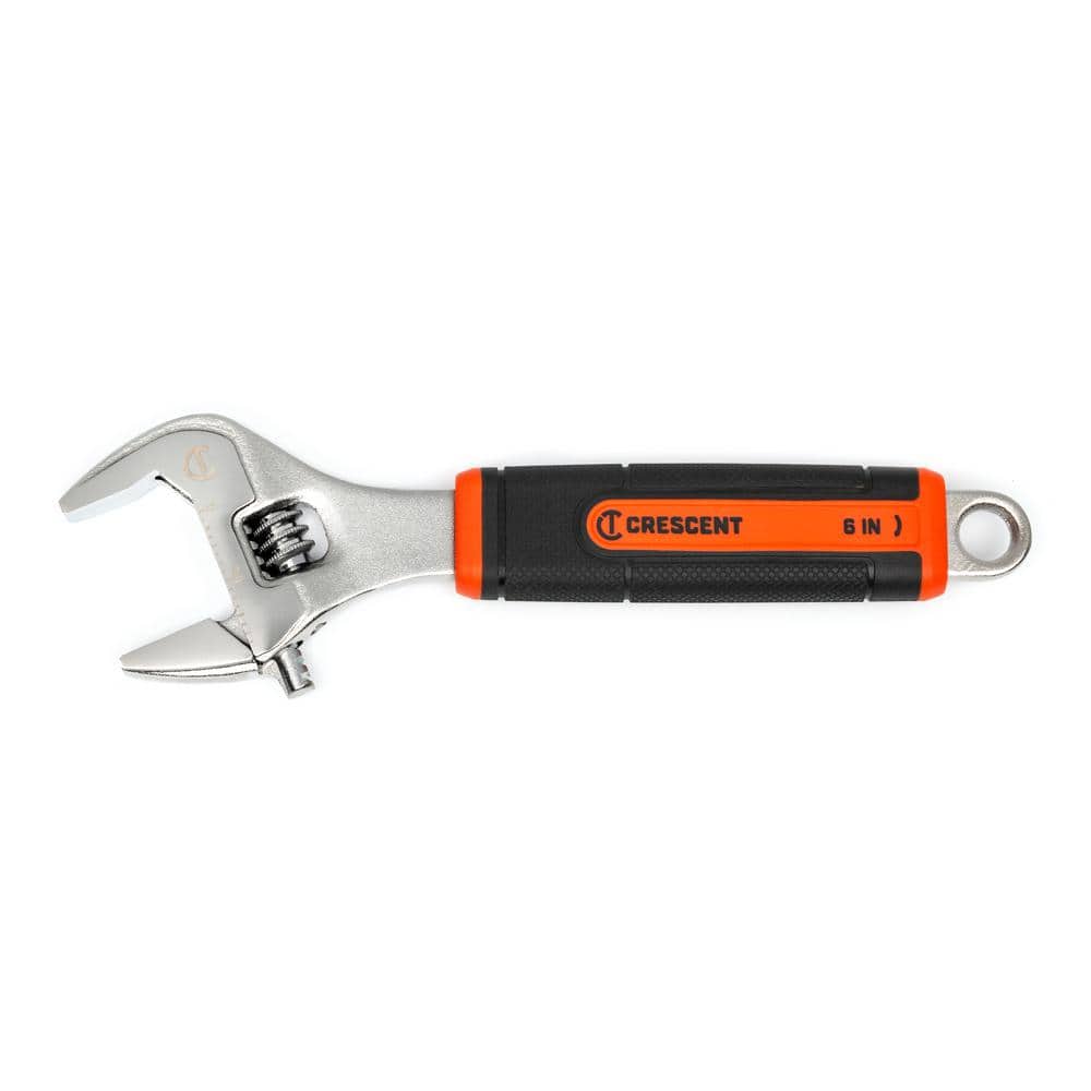 Crescent 6 Inch Adjustable Wrench with Cushion Grip - Image 1