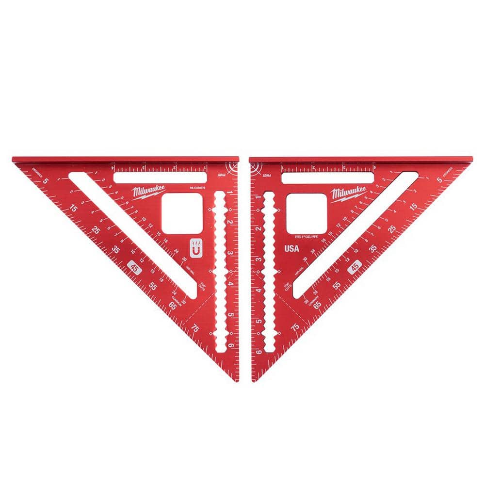 7 in. Magnetic Rafter Square with 7 in. Non-Magnetic Rafter Square - Image 1