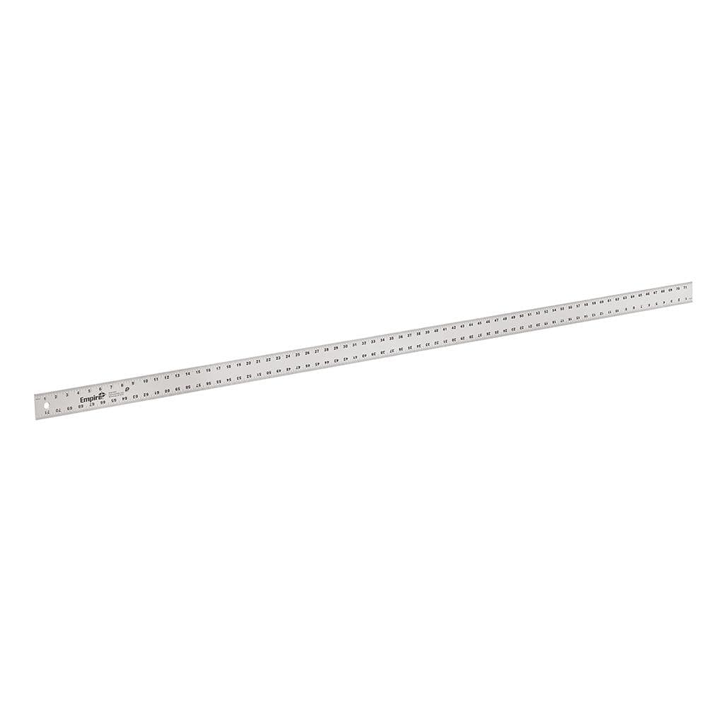 72 in. Aluminum Straight Edge Ruler - Image 1