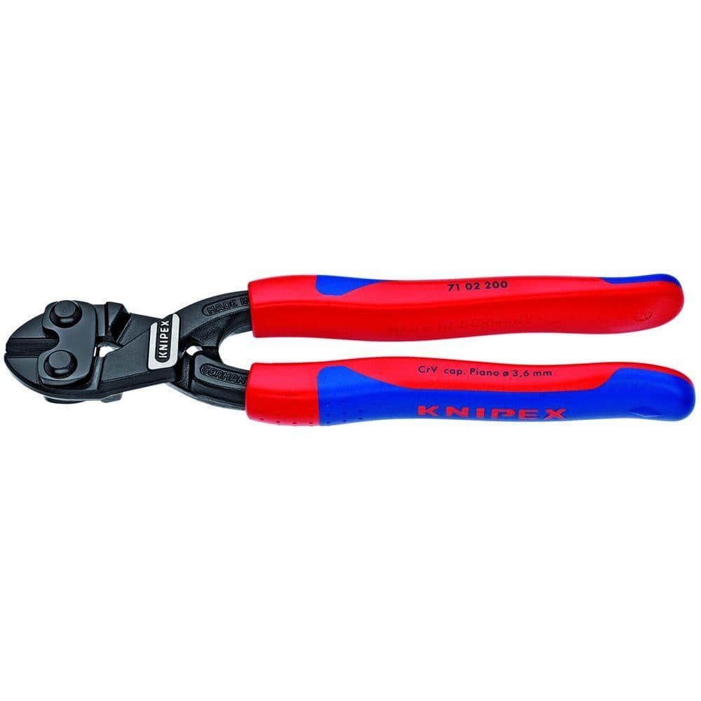 8 in. High Leverage Cobolt Comfort Grip Cutting Pliers - Image 1