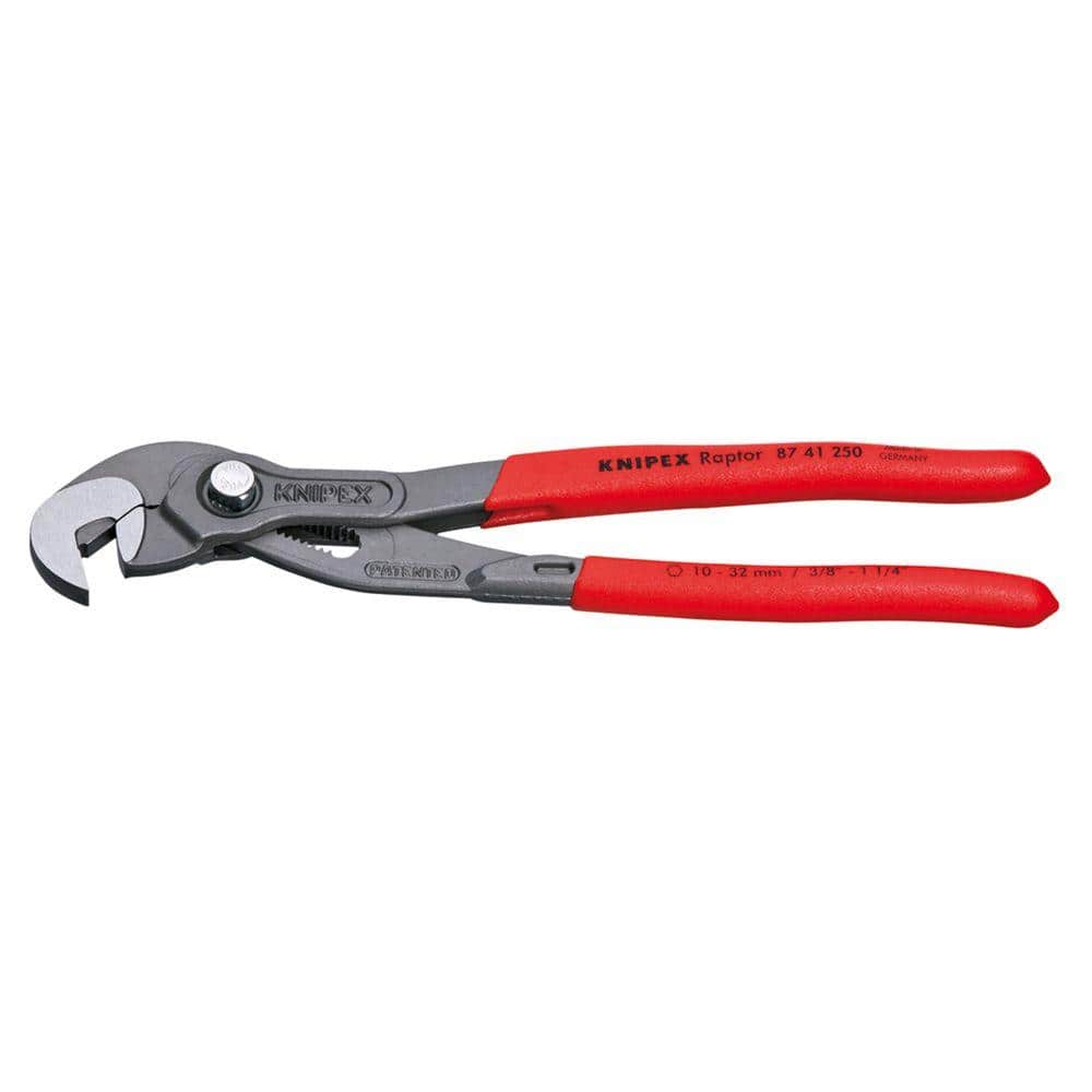KNIPEX - 87 41 250 RAP Tools - Raptor Pliers (8741250) Red 10 inches - Image 1