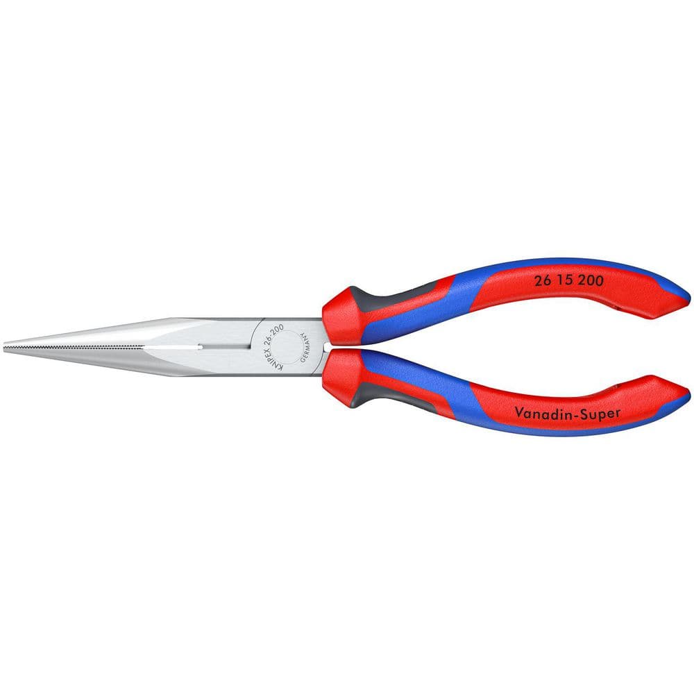 8 in. Long Nose Pliers with Cutter - Image 1