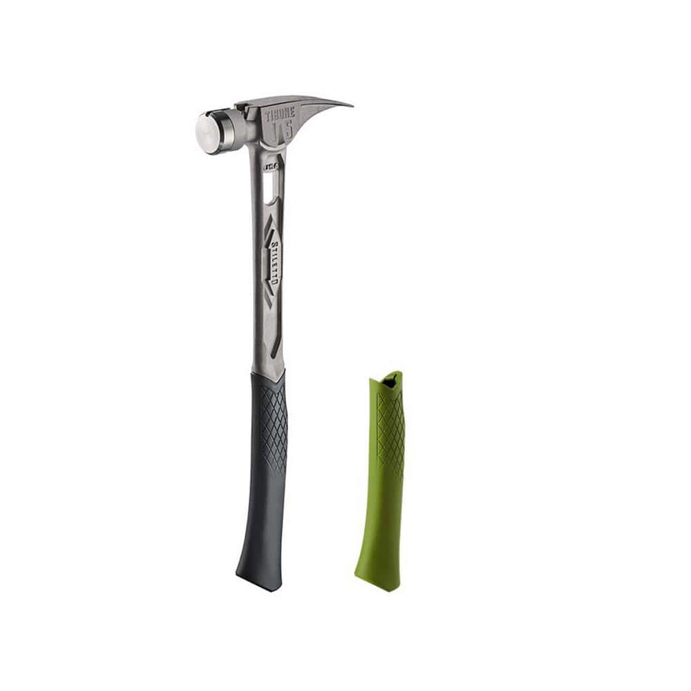15 oz. TiBone Smooth Face with Curved Handle with Green Replacement Grip (2-Piece) - Image 1