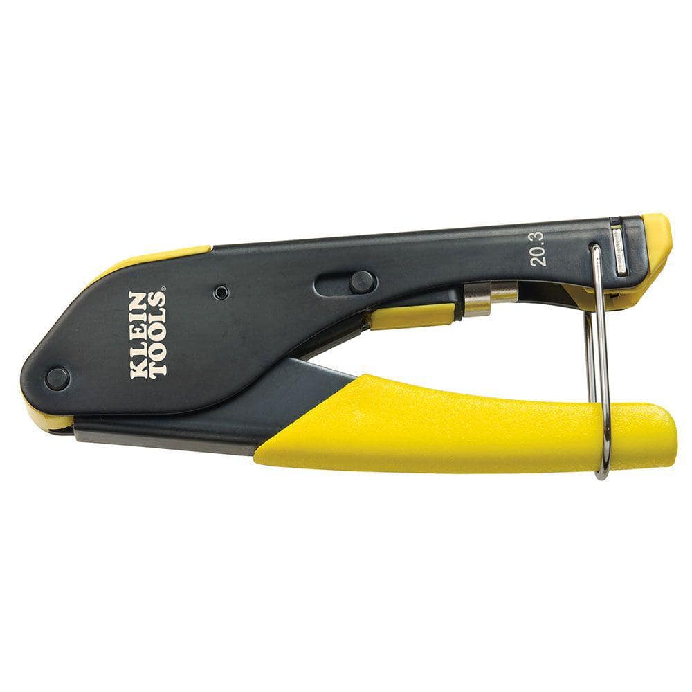9 in. Compact F-Connector Compression Crimper - Image 1