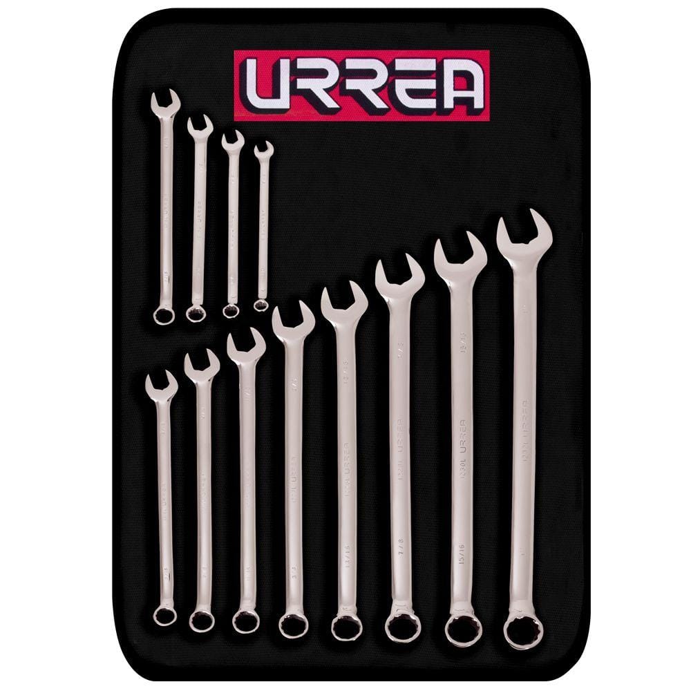 Metric Long Pattern Combination Wrench Set (12-Piece) - Image 1