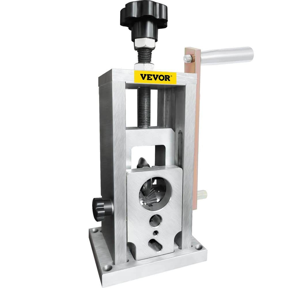 Wire Stripping Machine 0.06 in. to 1.57 in. Drill Powered Manual Copper Stripper with Heat Treated Ultra Long Blade - Image 1