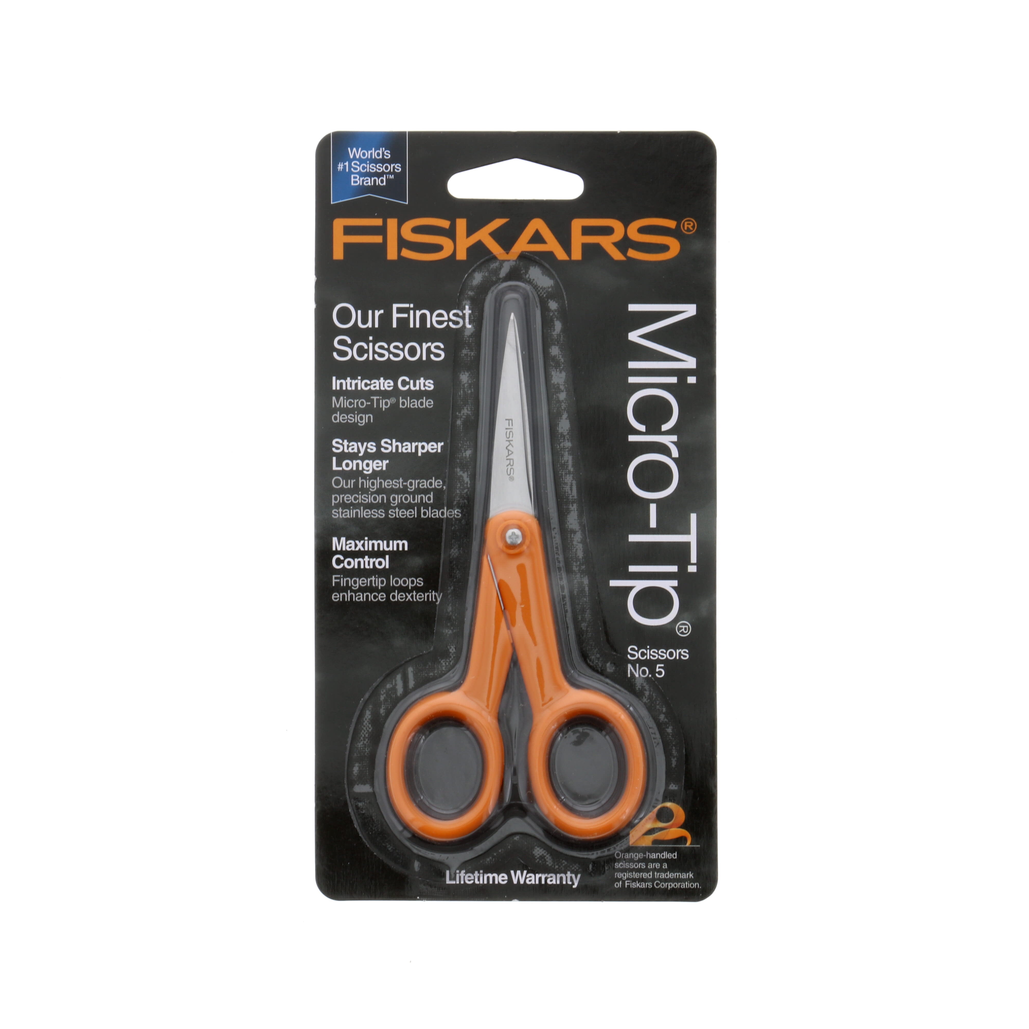 Fiskars Scissors, 5", Straight Scissors - Image 1