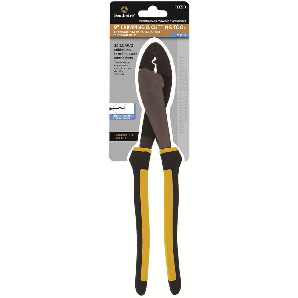 9 in. Non Insulated Crimping Cutting Tool Connectors - Image 1