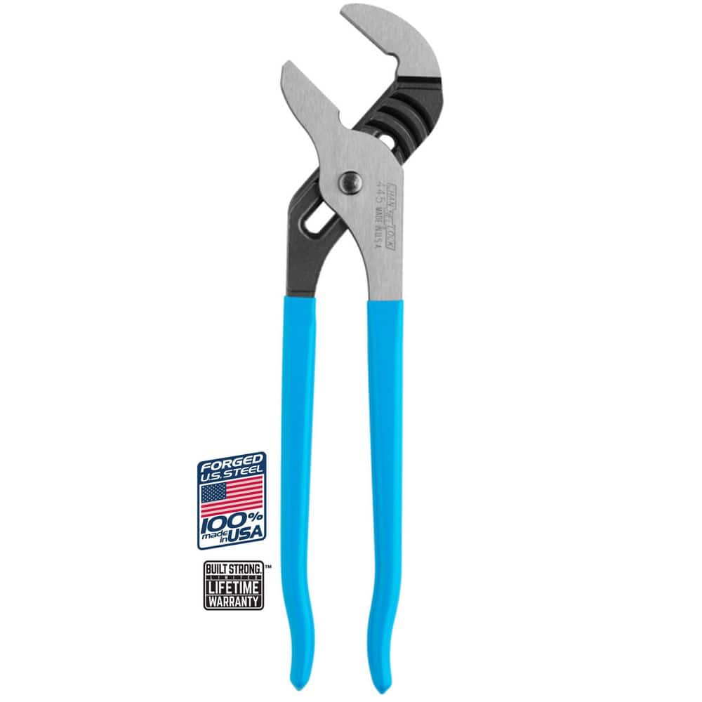 Channellock 12 Inch Smooth Jaw Tongue and Groove Pliers - Image 1