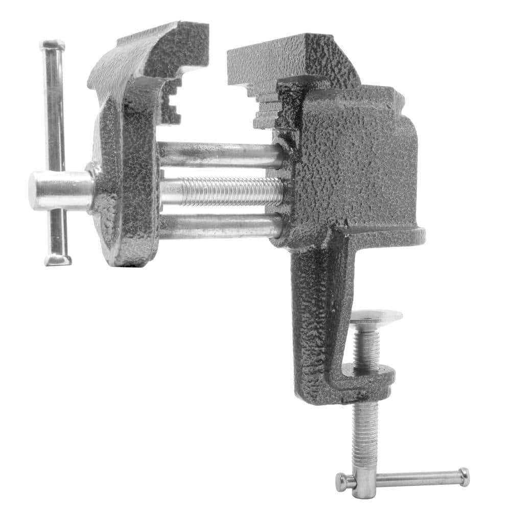 3 in. Cast Iron Clamp-On Home Table Vise - Image 1