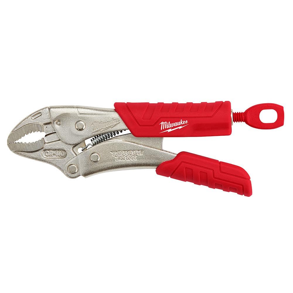 5 in. Torque Lock Curved Jaw Locking Pliers with Durable Grip - Image 1