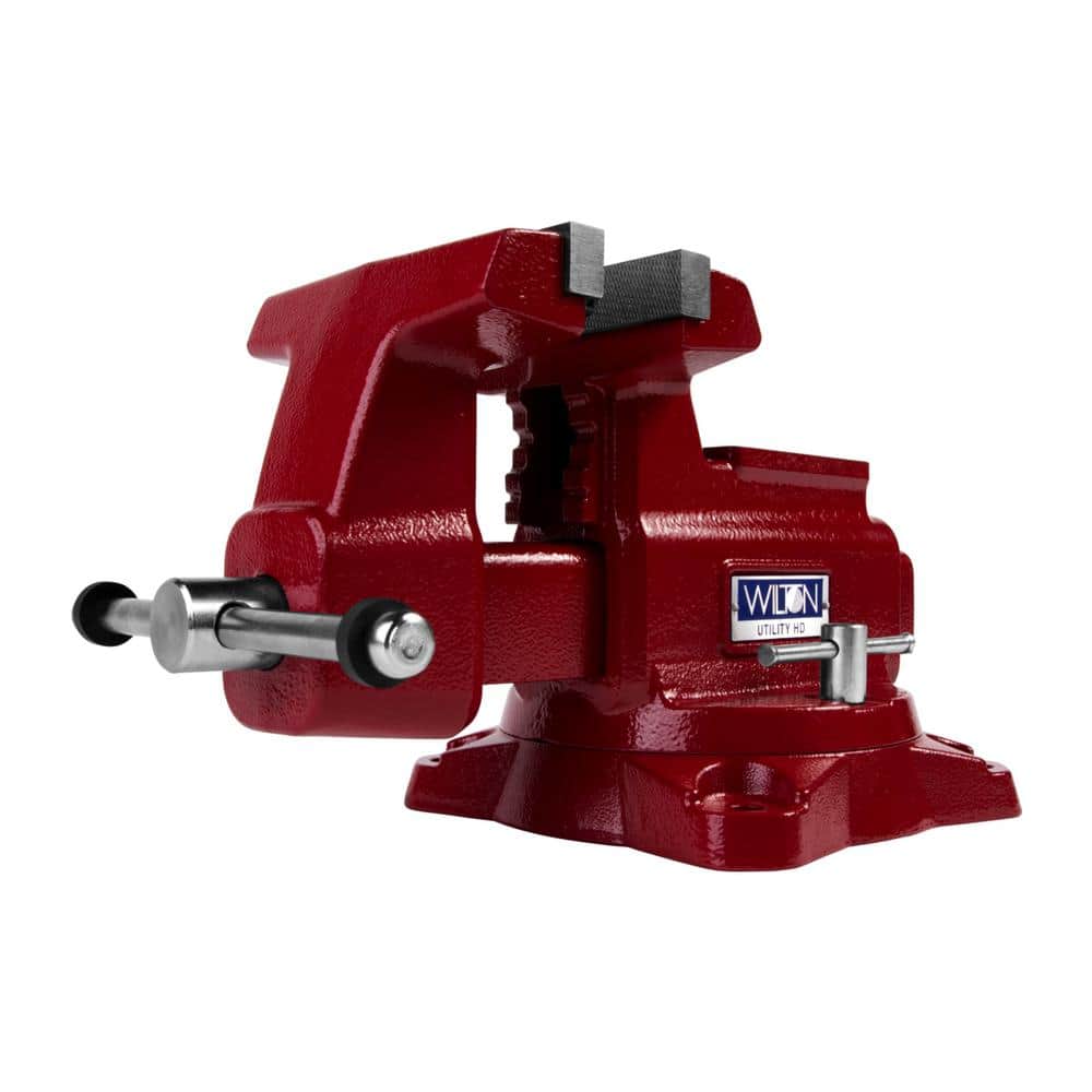Utility HD Bench Vise, 6-1/2 in. Jaw Width, 6-1/4 in. Jaw Opening, 4-1/4 in. Throat Depth 656UHD - Image 1