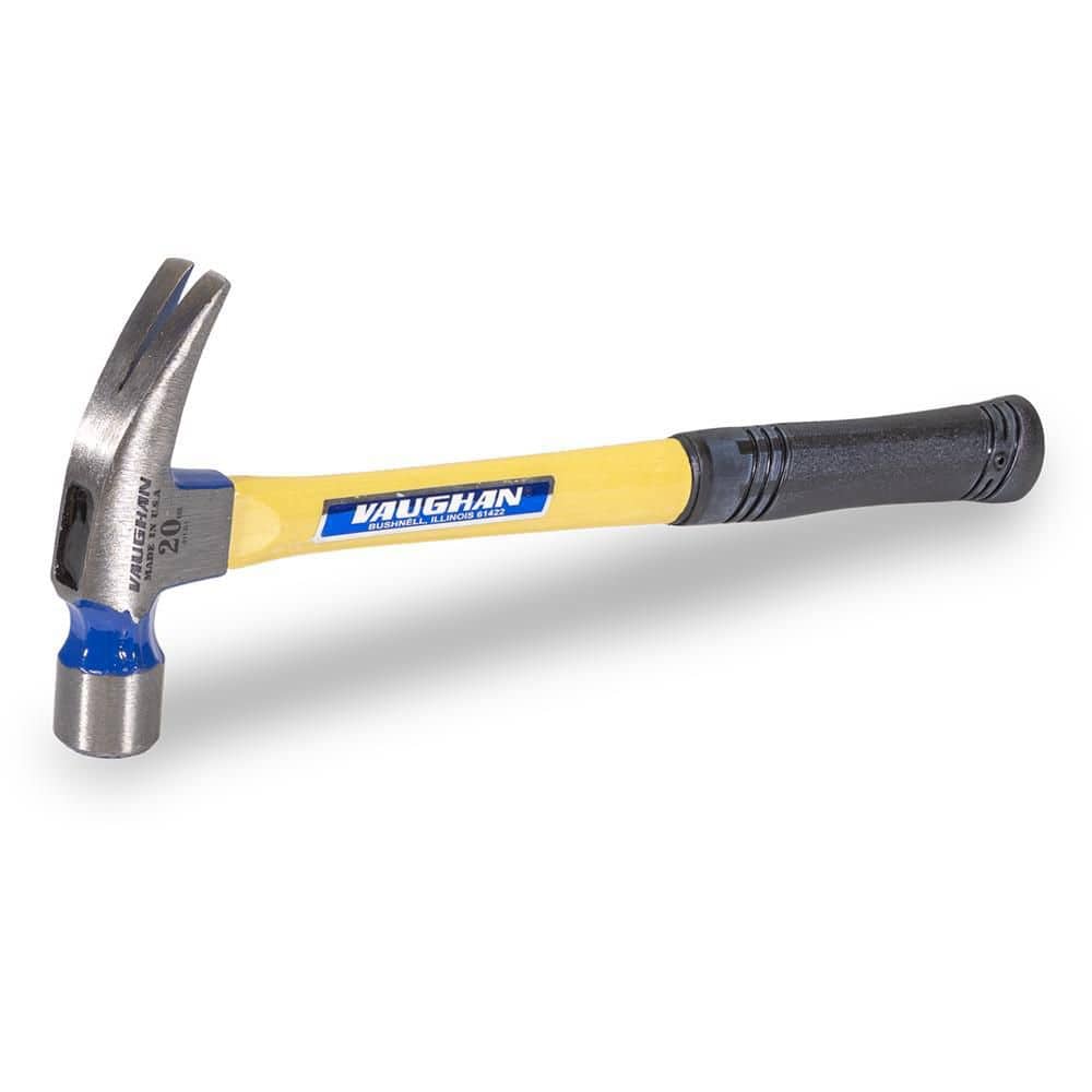 20 oz. Milled Face Fiberglass Rip Hammer, 16 in. fiberglass handle - Image 1