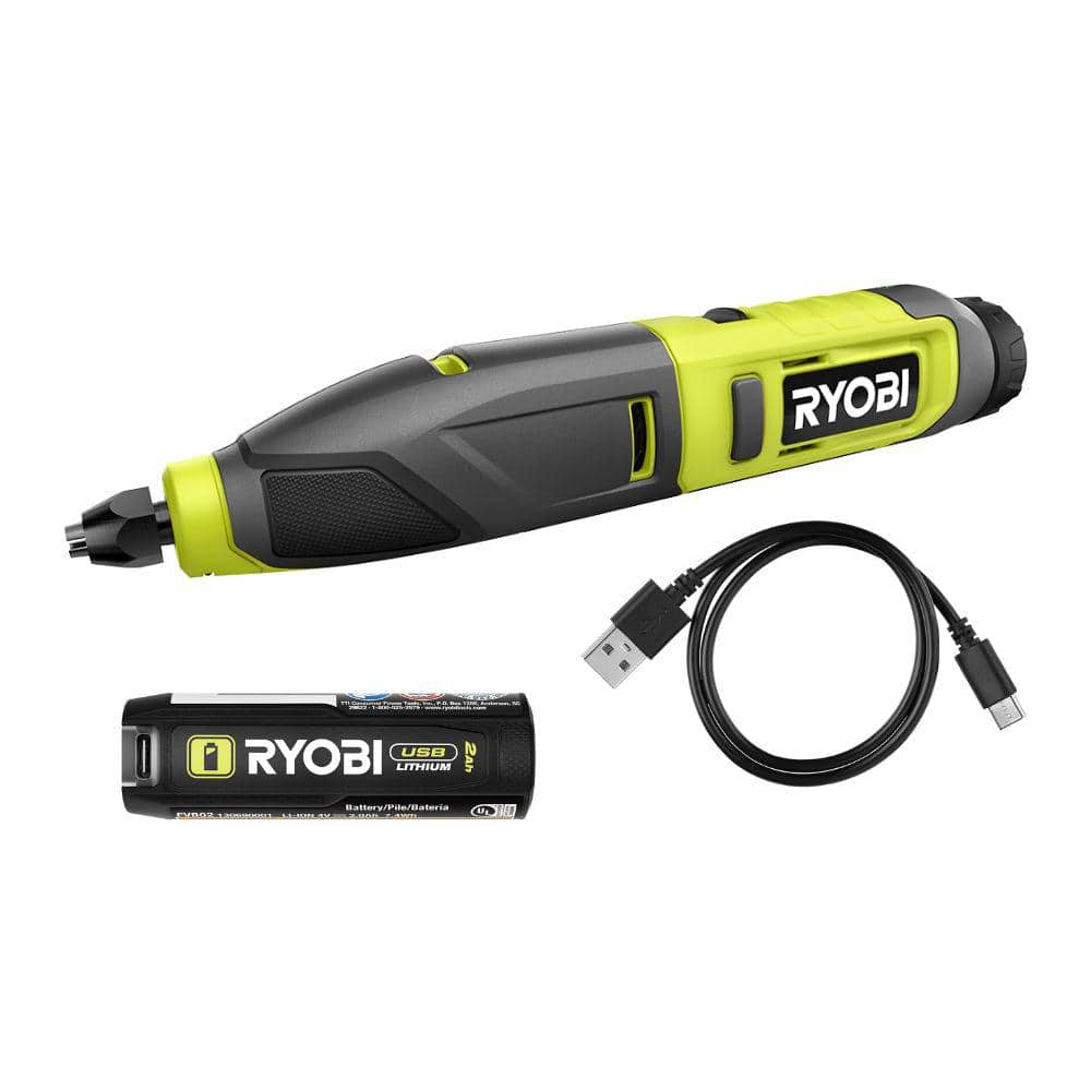USB Lithium Power Carver Kit with 2.0 Ah USB Lithium Battery and Charging Cable - Image 1