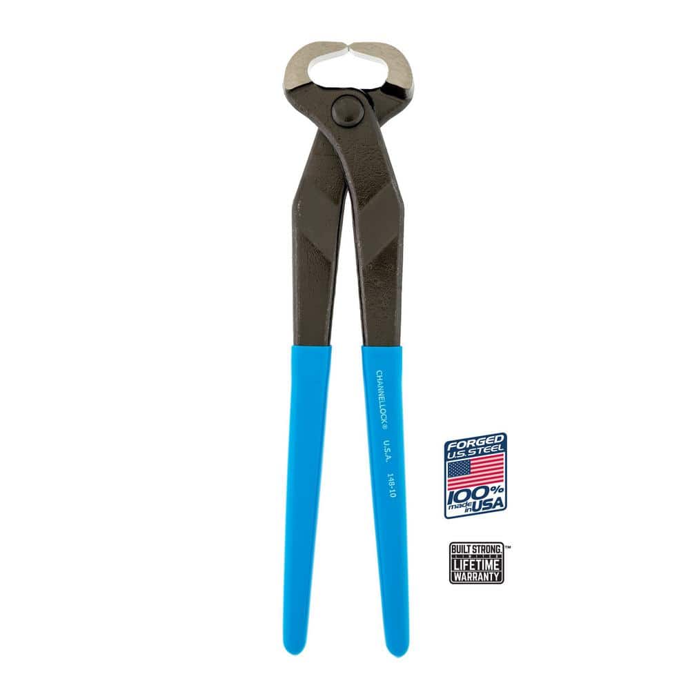 10 in. Heavy-Duty End-Nipper Cutting Pliers - Image 1
