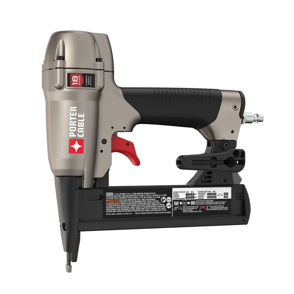 Porter Cable 18 Gauge 1-1/2 In. Narrow Crown Stapler Kit - Image 1