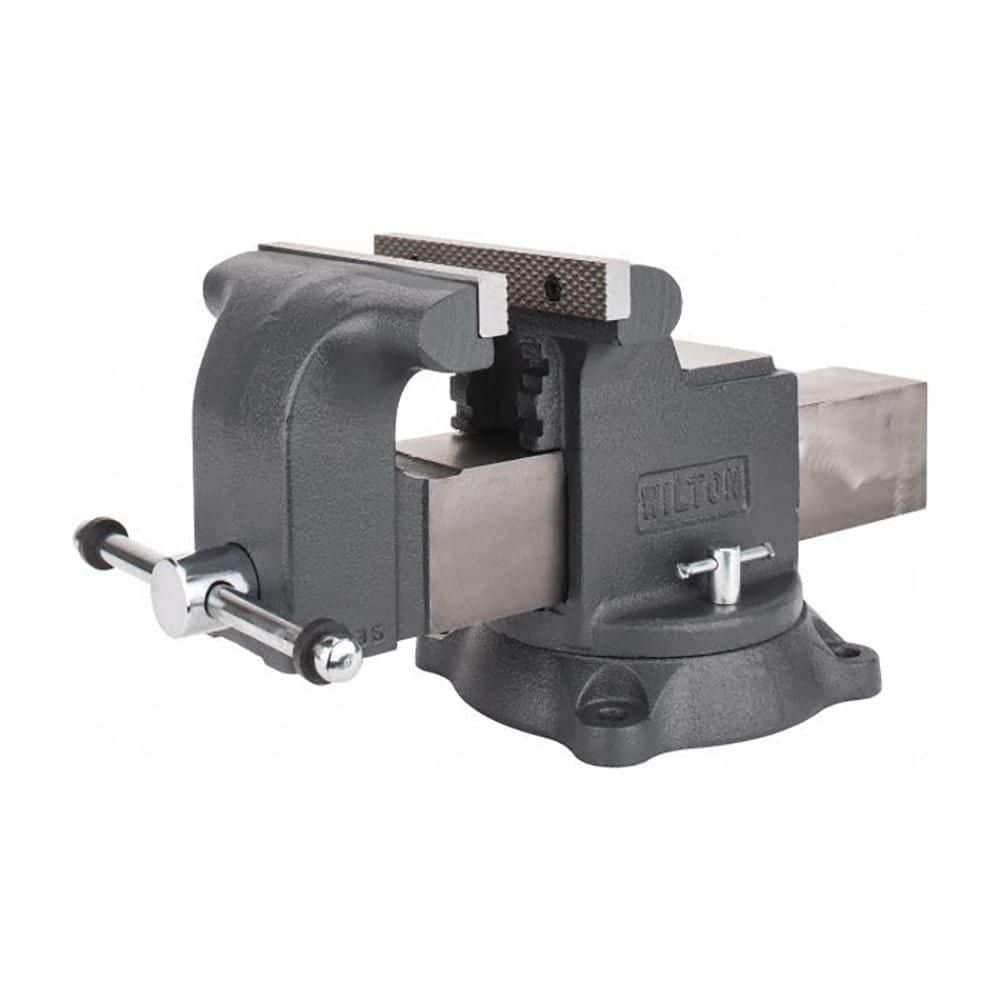 Wilton Shop Vise 8 In. Jaw Width 8 In. Jaw Opening 4 In. Throat Depth - Image 1