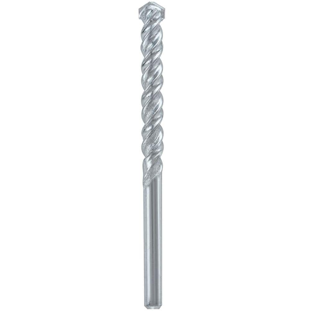 1/2 in. x 4 in. x 6 in. Fast Spiral Carbide-Tipped Masonry Rotary Drill Bit for Drilling in Brick and Block - Image 1