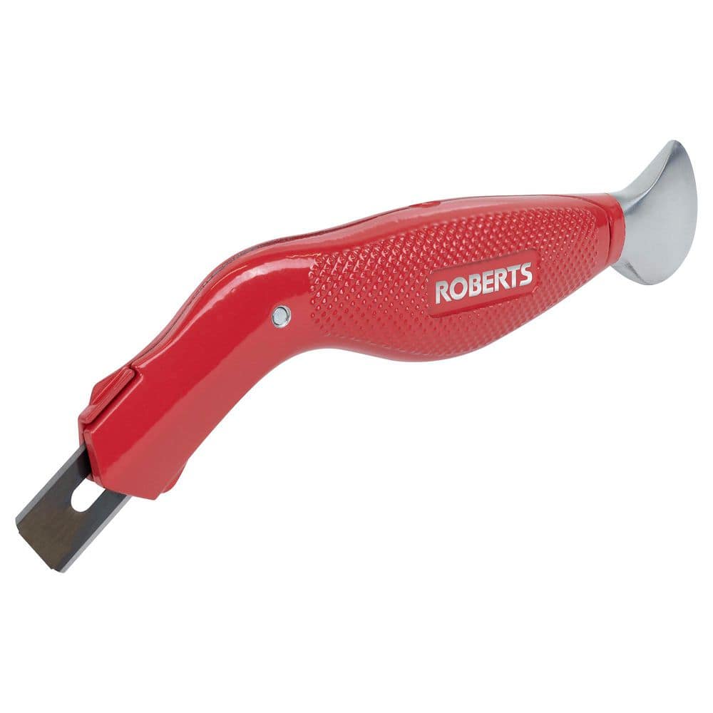 Cut and Jam Carpet Knife for Cutting and Tucking Carpet with Blades - Image 1