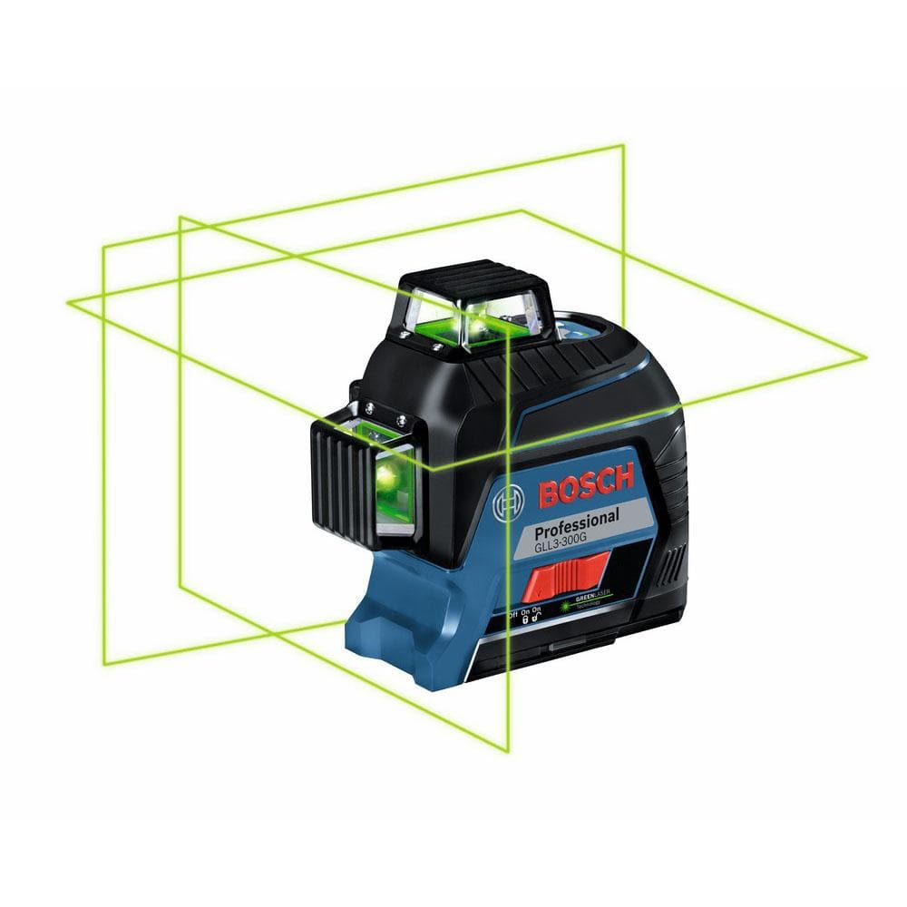 Reconditioned 300 ft. Self-Leveling Green 360-Degree 3-Plane Laser Level - Image 1