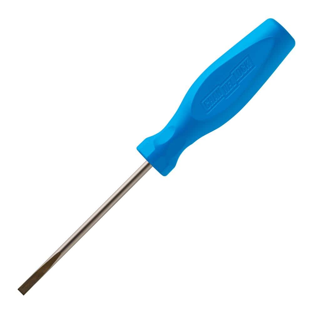 4 in. 3/16 in. Slotted Screwdriver Magnetic Tip, Tri-Lobe Handle - Image 1