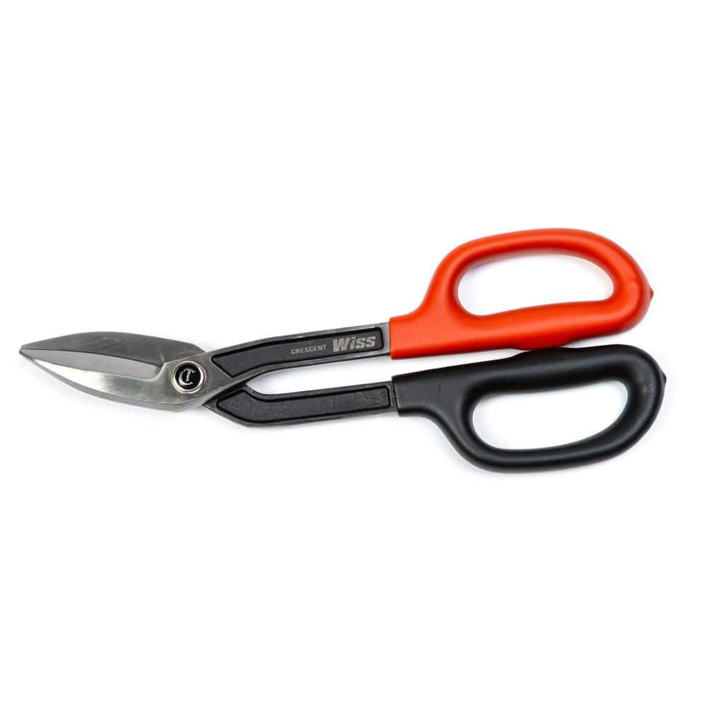Wiss 10 in. Offset-Cut Drop Forged Tinner Snips - Image 1