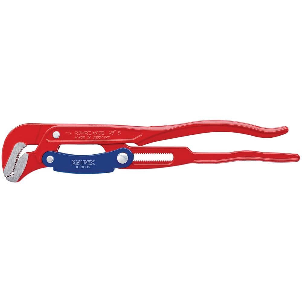 17 in. Swedish Pipe Wrench with Push Button Adjustment - Image 1