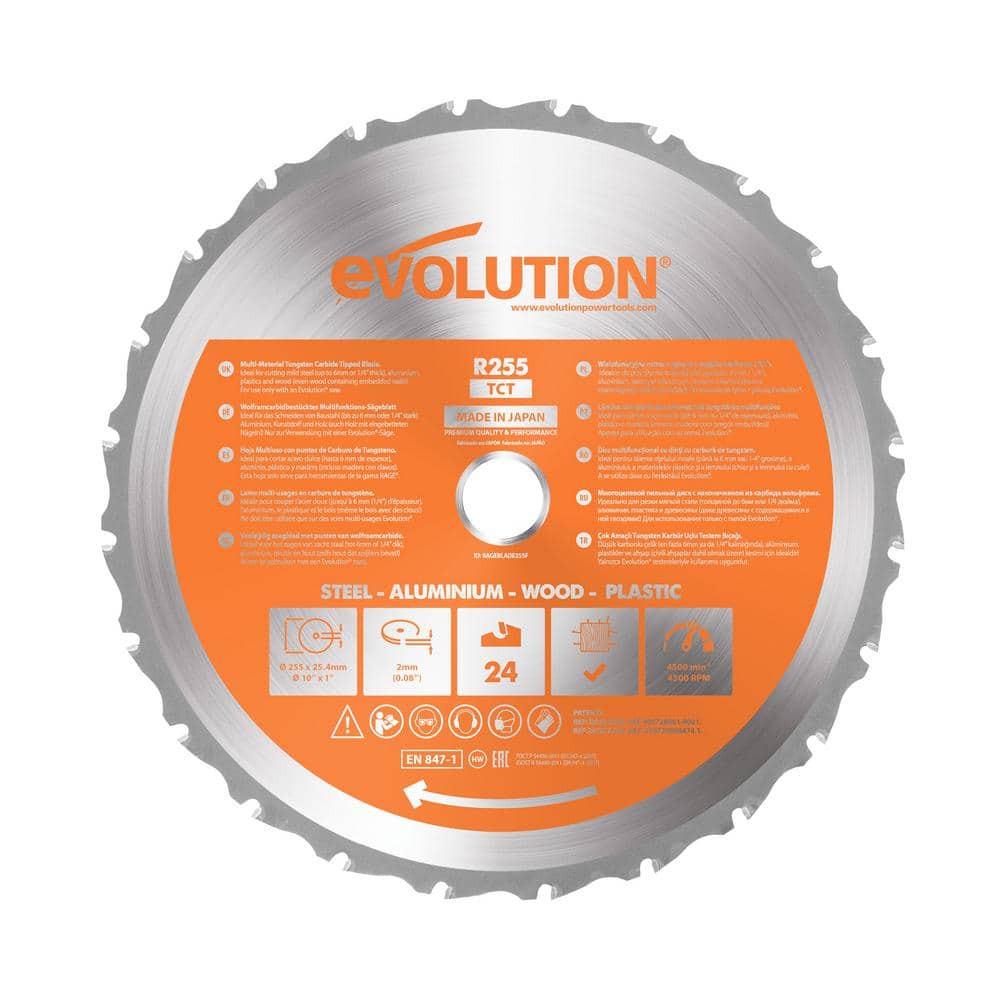 10 in. 36-Teeth Multi-Material Cutting Saw Blade - Image 1