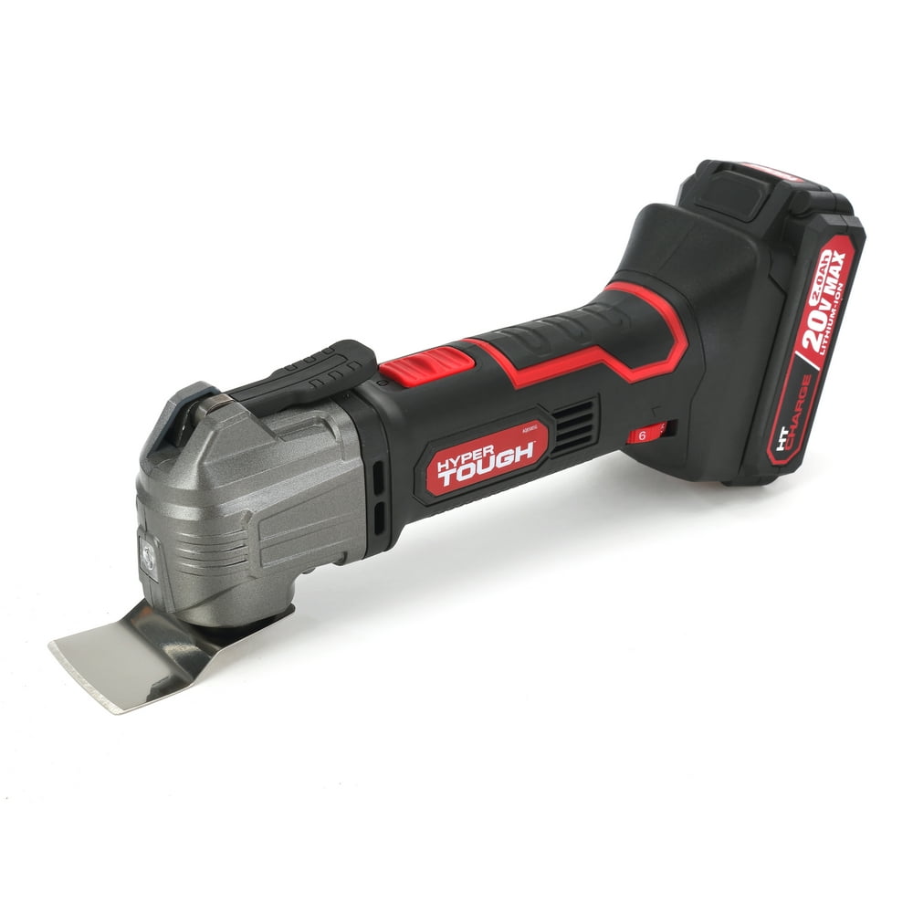 Hyper Tough 20V Max Lithium-Ion Oscillating Power Tool with 2.0Ah Battery & Charger - Image 1