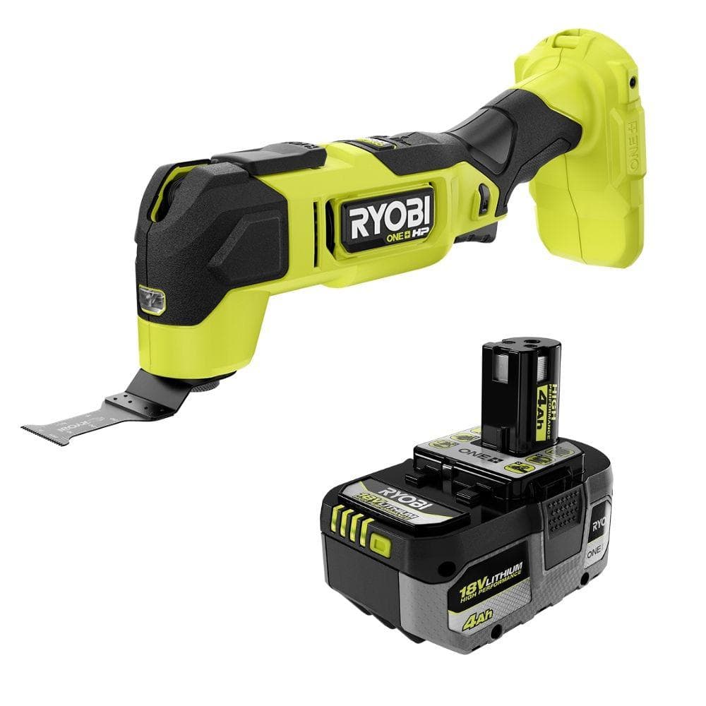 ONE+ HP 18V Brushless Cordless Oscillating Multi-Tool with 4.0 Ah HIGH PERFORMANCE Battery - Image 1